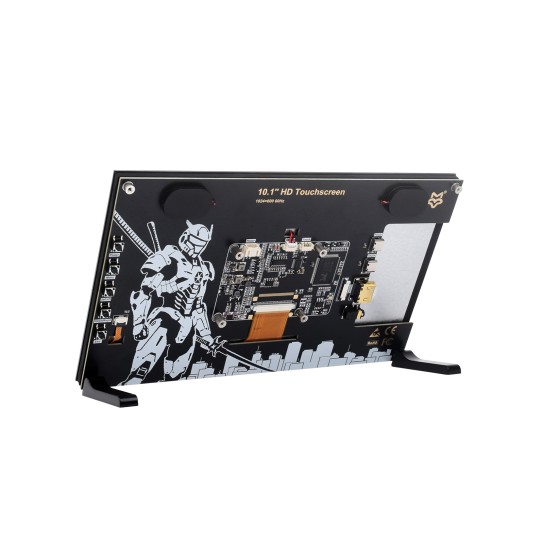 10.1 英寸高清电容触摸 IPS 显示屏