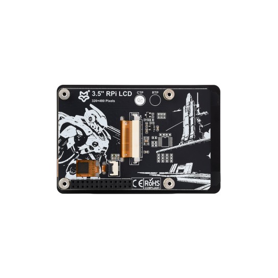 3.5 英寸树莓派 IPS 电容屏