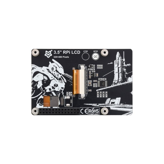 3.5 英寸树莓派电阻触控屏