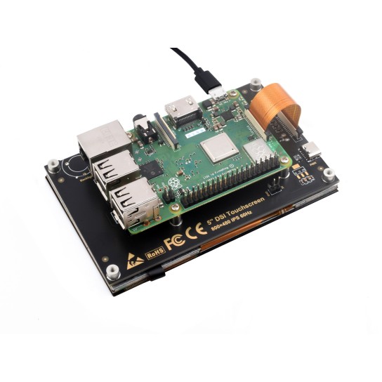 5 英寸 DSI 免驱直连 IPS 触摸显示屏