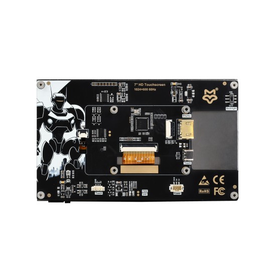 7 英寸 HDMI 电容触控屏 IPS 显示屏