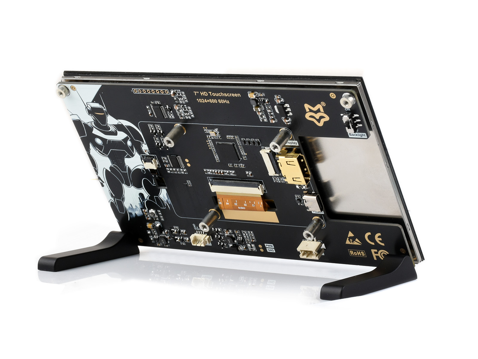 7 英寸 HDMI 电容触控屏 IPS 显示屏