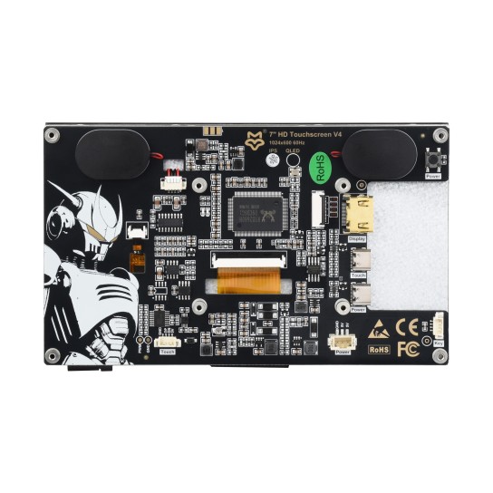 7 英寸 QLED/IPS 触摸屏