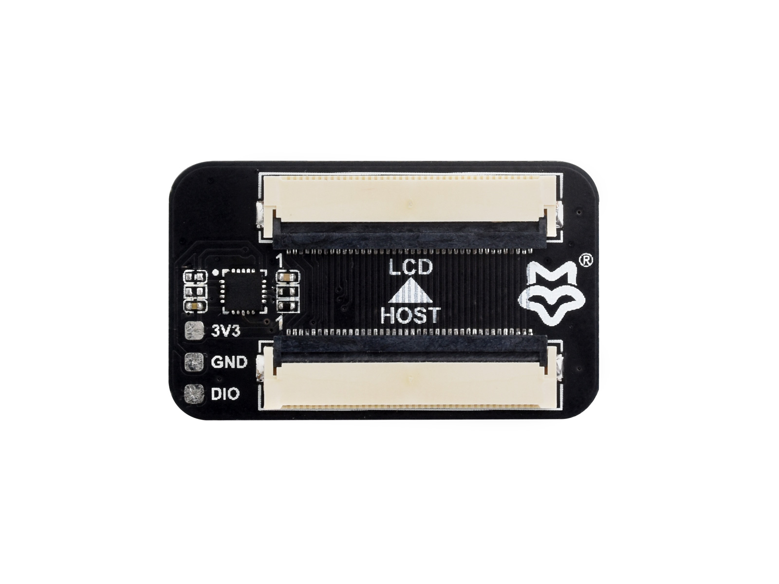 4 英寸直角 IPS 电容触摸显示屏