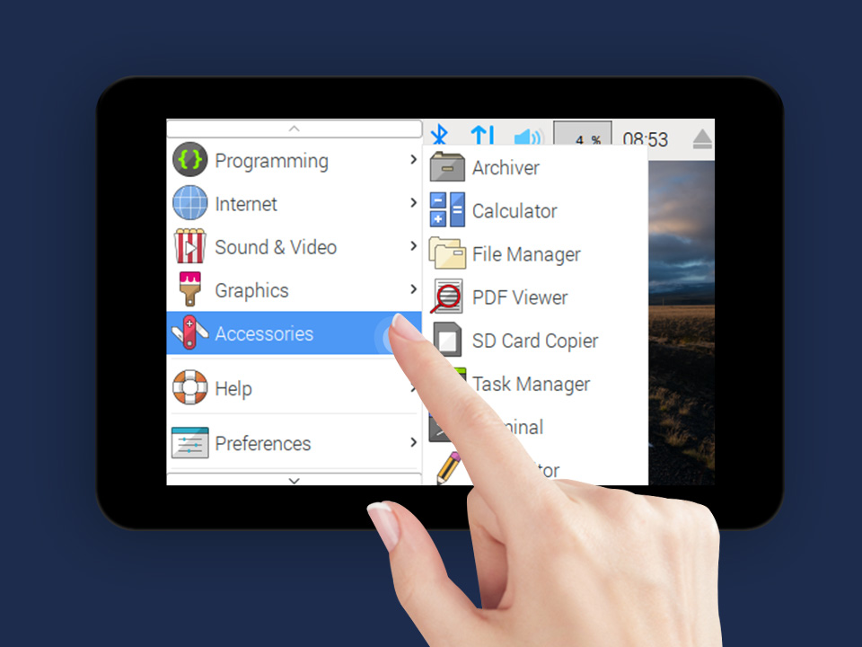 3.5 英寸触摸 LCD 扩展板介绍ST7796S 驱动芯片和 GT911 电容触控芯片