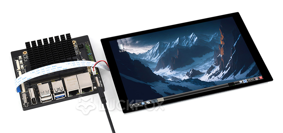 8 英寸 DSI 显示屏/触控屏接入 幸狐 Omni3576