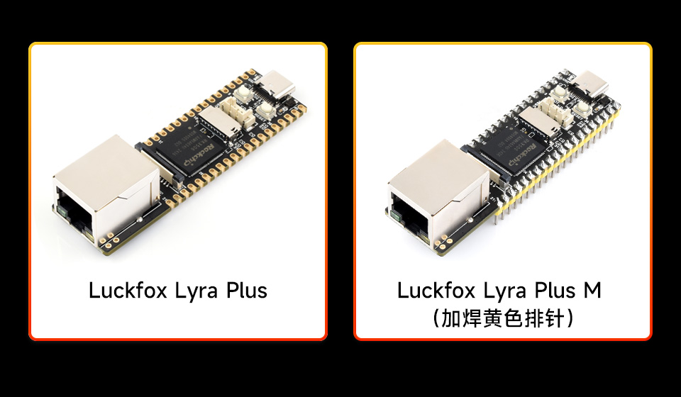 Luckfox Lyra Plus 可选版本