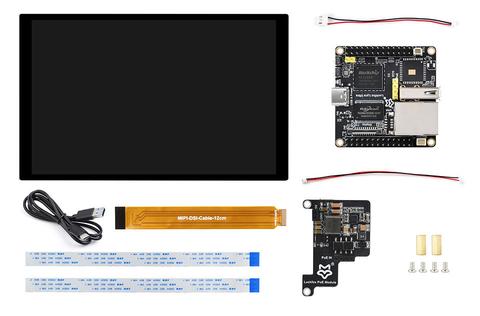 Luckfox Lyra Ultra LCD Kit B 配置清单