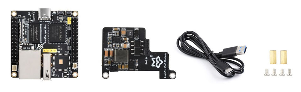 Luckfox Lyra Ultra PoE Kit 配置清单