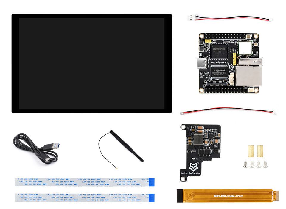 Luckfox Lyra Ultra W LCD Kit B 配置清单