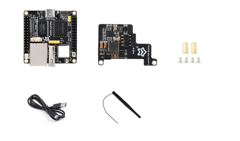 Luckfox Lyra Ultra W PoE Kit 配置清单