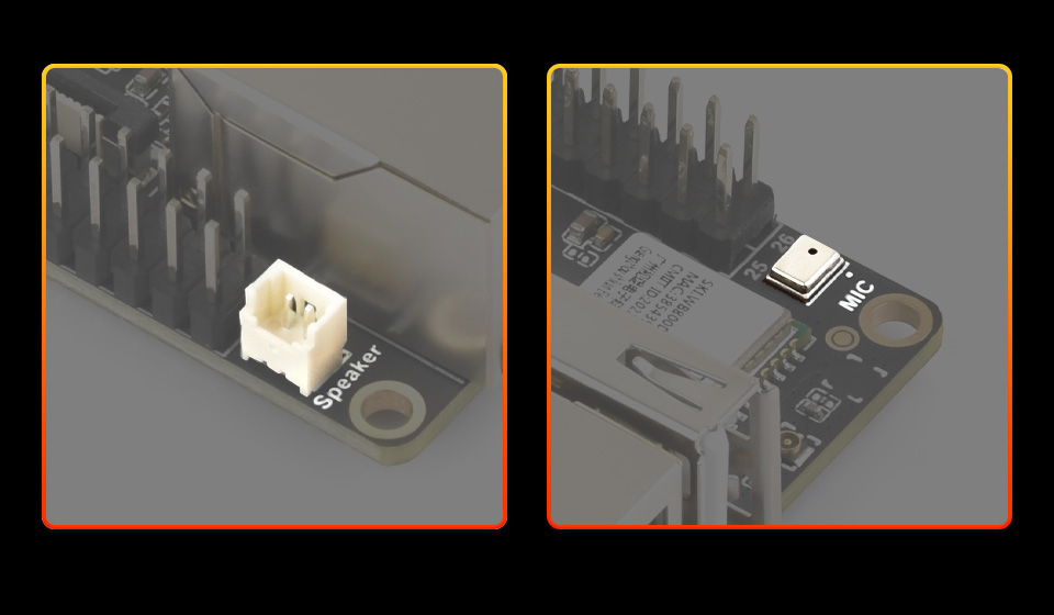 Luckfox Nova 喇叭接口 + 贴片麦克风特写