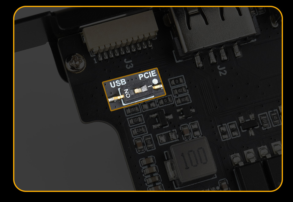 Luckfox PicoKVM 拓展板支持 PCIe 供电和 USB 供电