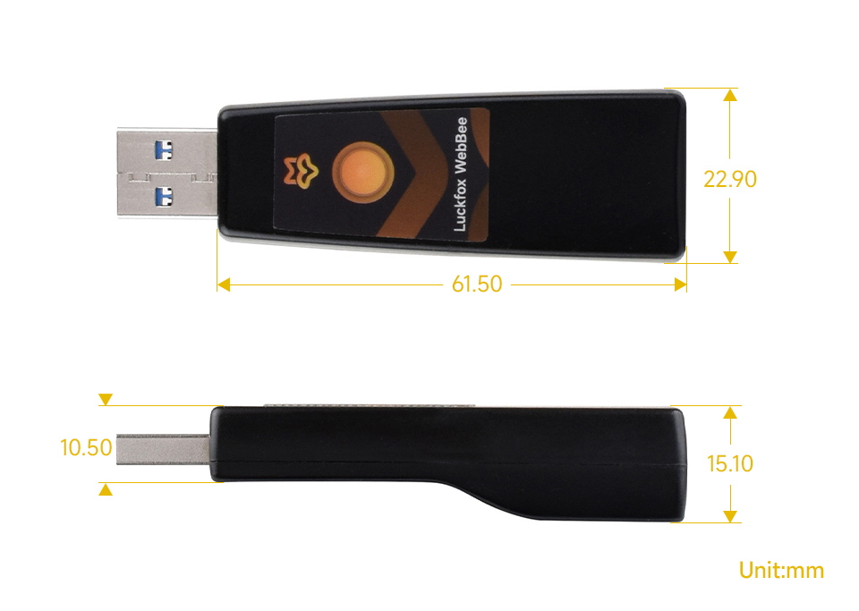 luckfox webbee产品尺寸